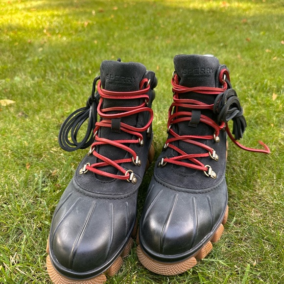 Sperry Womens The Summit Boot Black - Picture 3 of 5